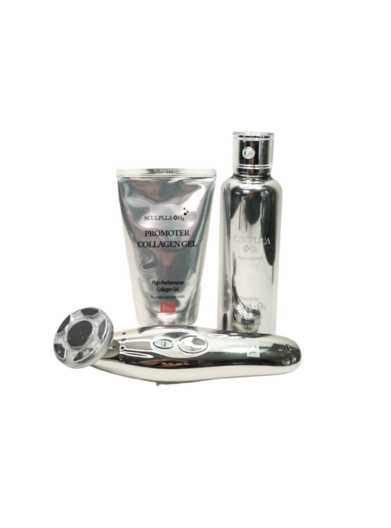 Load image into Gallery viewer, Time Master Pro, Sculplla Promoter Collagen Gel (50mL) &amp;amp; Caviplla Multi-Serum 120mL
